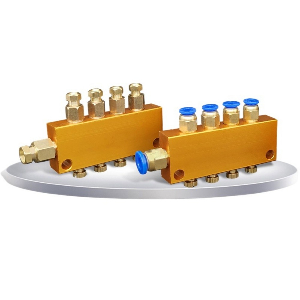 Compression Fitting Brass - 2-12 طرق الألومنيوم النحاس زيت التشحيم