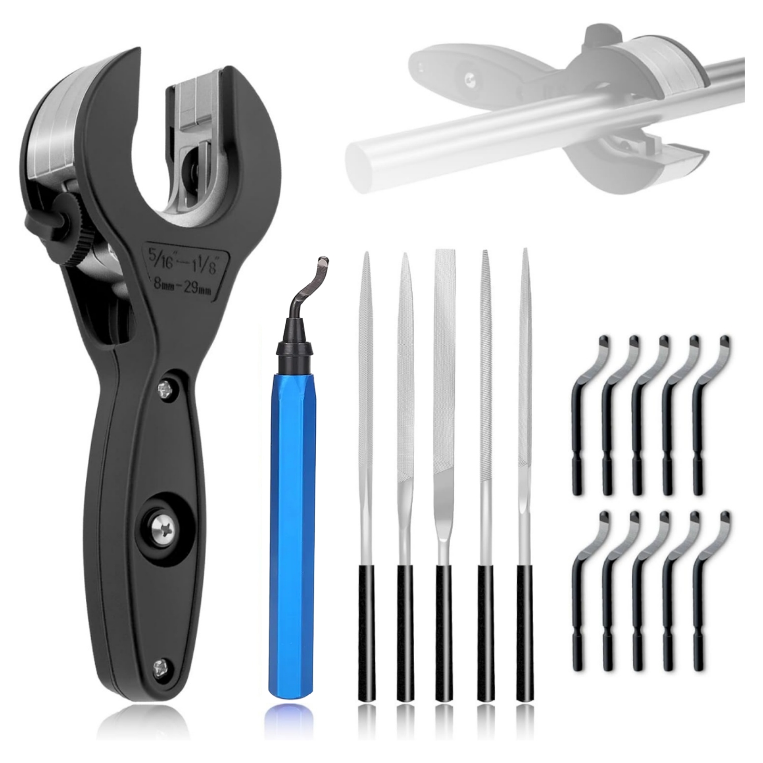 Pipe Cutter Ratchet - قاطع أنابيب بآلية الشد للخدمة الشاقة،