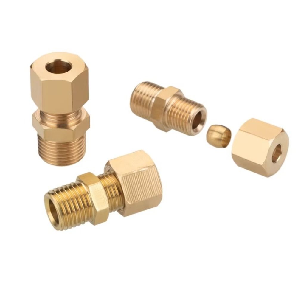 موصل نحاسي، وصلة ضغط نحاسية مس - مراجعة Compression Fitting Brass وسعره