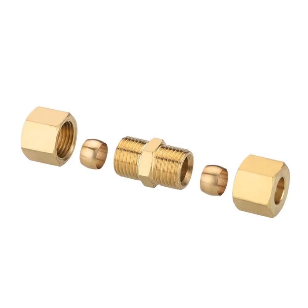 موصل نحاسي، وصلة ضغط نحاسية مس - مراجعة Compression Fitting Brass وسعره