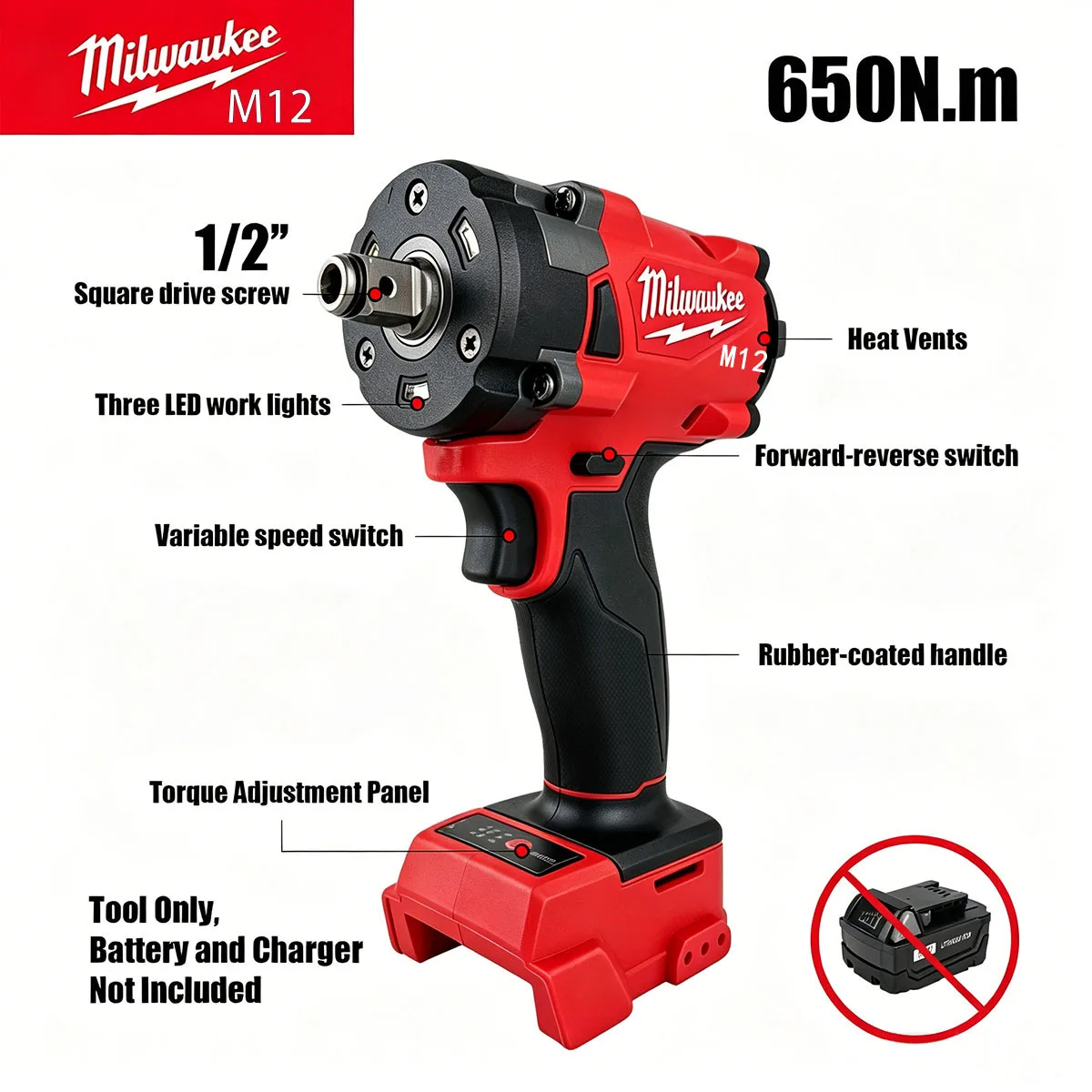 مفتاح ربط كهربائي لاسلكي ميلوو - مراجعة Milwaukee Drill M12 Fuel وسعره
