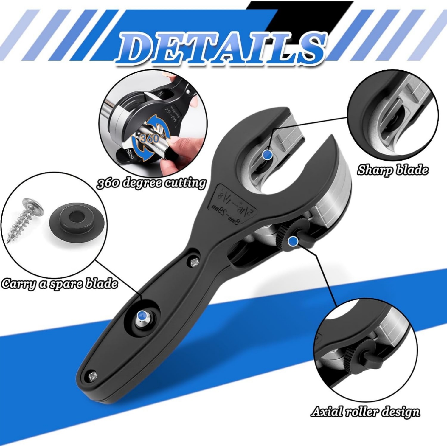 قاطع أنابيب بآلية الشد للخدمة  - مراجعة Pipe Cutter Ratchet وسعره