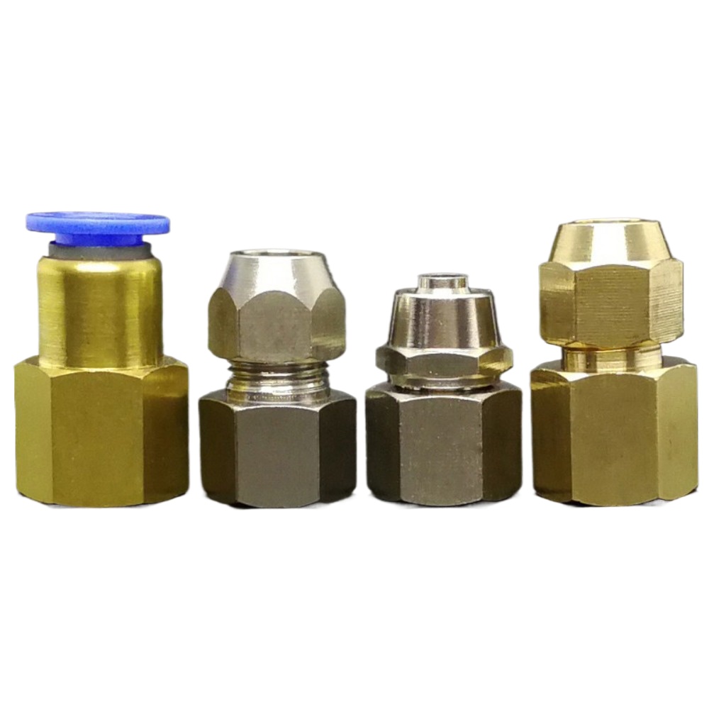 M10/12/14/16/18/20 متري أنثى د - مراجعة Compression Fitting Brass وسعره