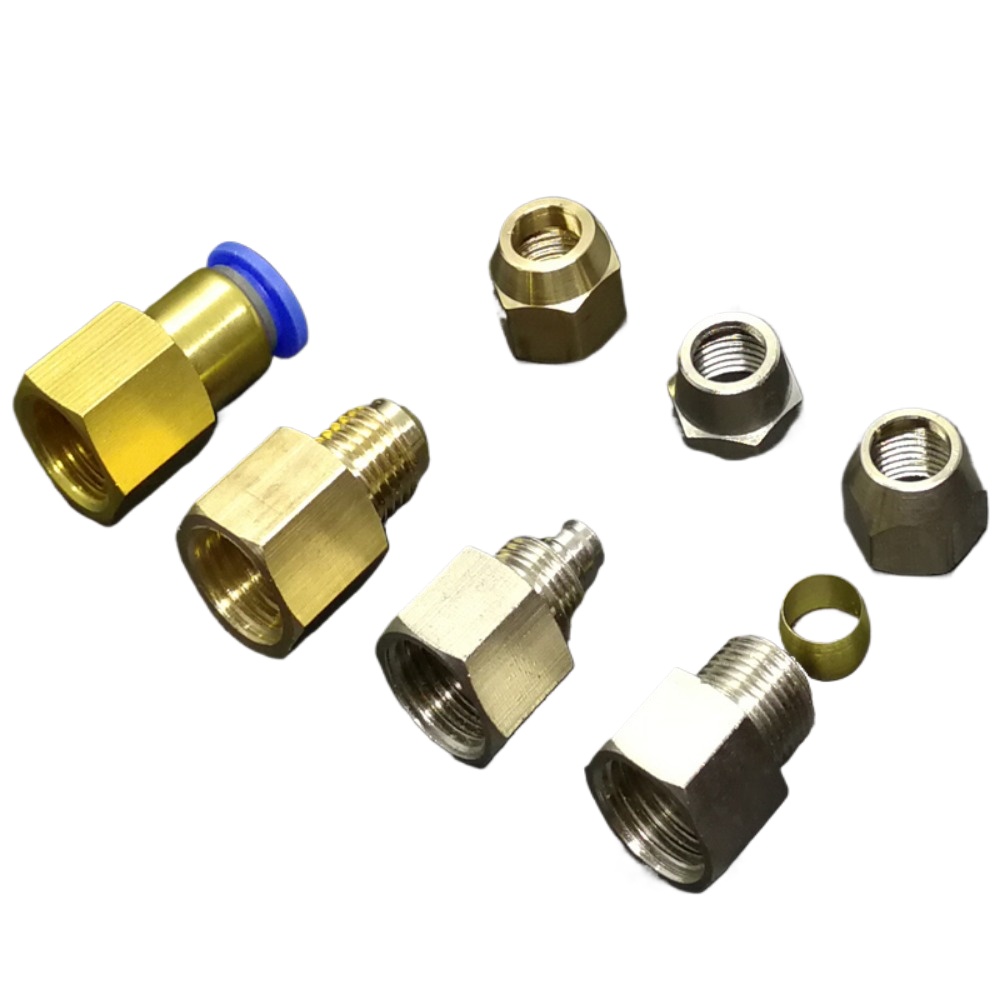 M10/12/14/16/18/20 متري أنثى د - مراجعة Compression Fitting Brass وسعره