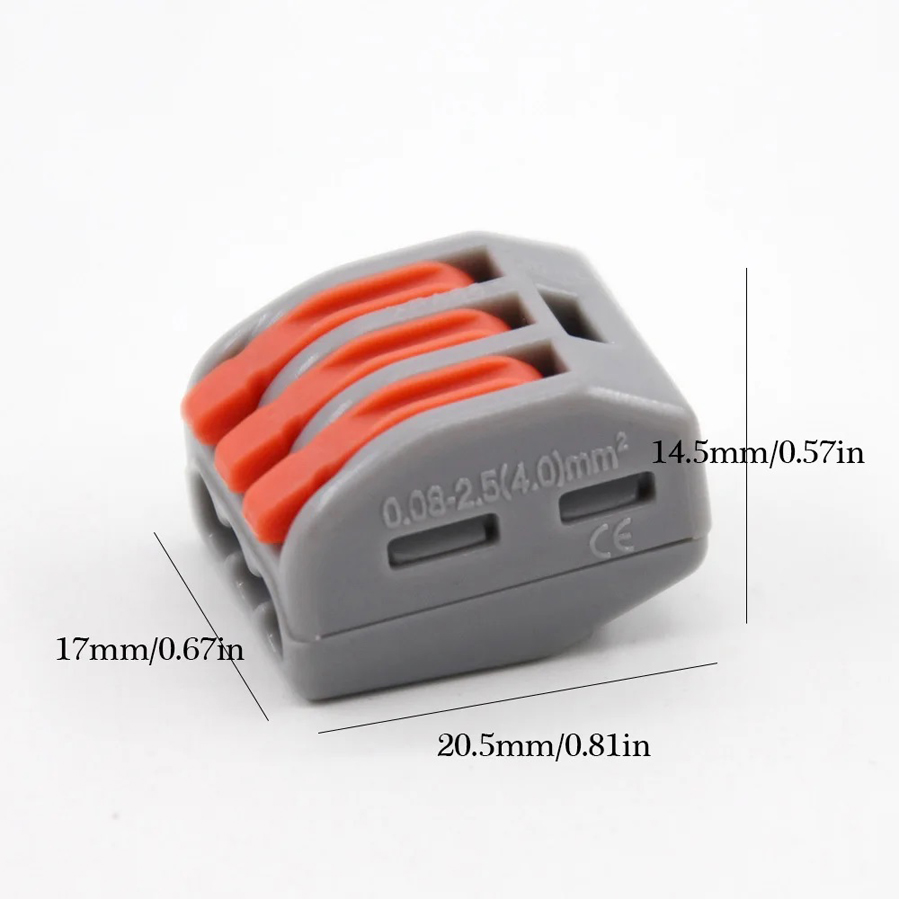 30/48 قطعة موصل الأسلاك السريع - مراجعة Push Fit Connector وسعره