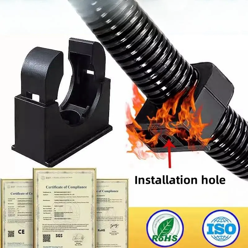 10 قطعة مشبك أنابيب بلاستيكية  - مراجعة Drain Pipe Clip وسعره